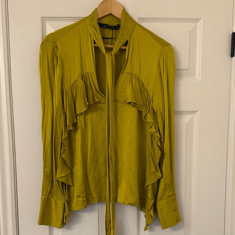Zara Ruffled Blouse